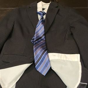 SUIT, Jacket, Shirt, Slacks and Tie